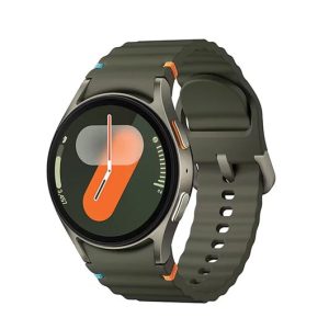 ساعت هوشمند سامسونگ مدل Galaxy Watch 7 40mm دارای قابلیت های صفحه نمایش رنگی، صفحه نمایش لمسی، کنترل سطح اکسیژن خون، ضد آب بند پلاستیک